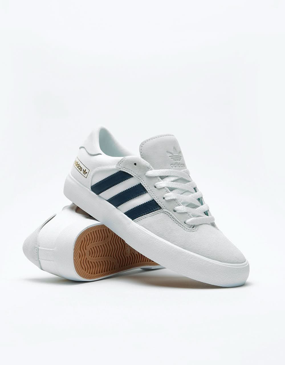 Adidas Matchbreak Super Skate Shoes - Crystal White/Collegiate Navy/Wh