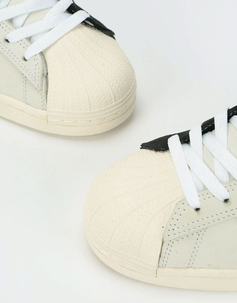 Adidas Superstar 50 Skate Shoes - White/Core Black/Gold Metallic