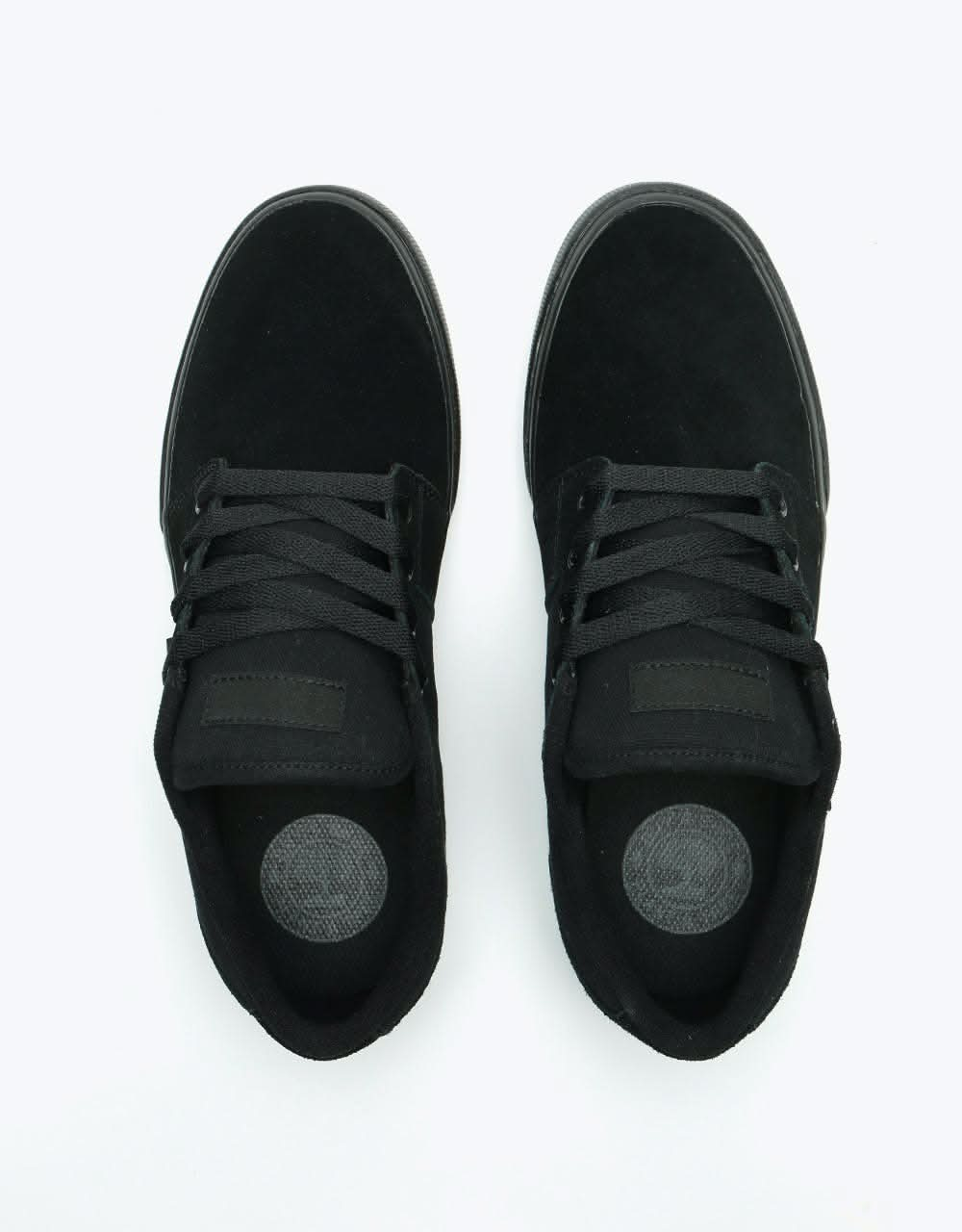 Etnies Barge LS Skate Shoes - Black/Black/Black