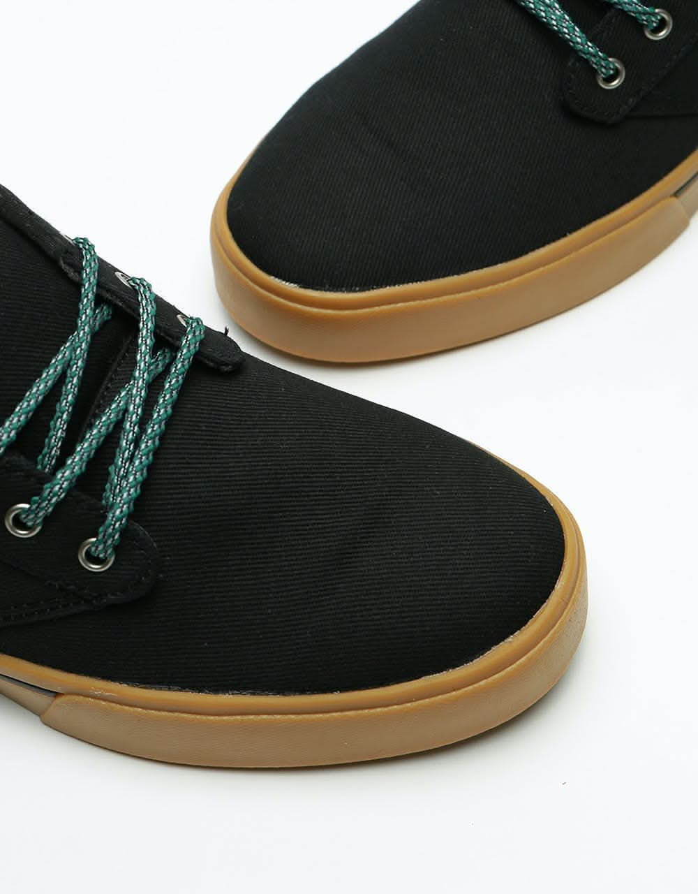 Etnies Jameson Preserve Skate Shoes - Black/Green/Gum