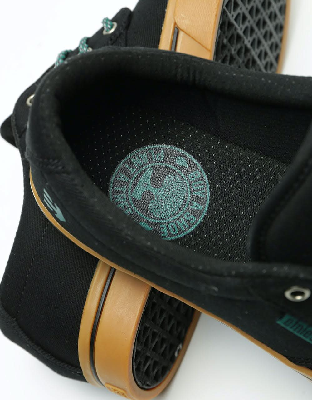 Etnies Jameson Preserve Skate Shoes - Black/Green/Gum