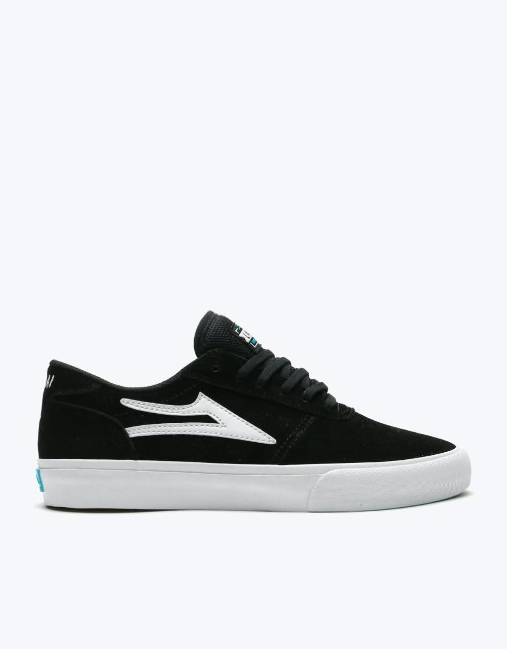 Lakai Manchester Skate Shoes - Black Suede