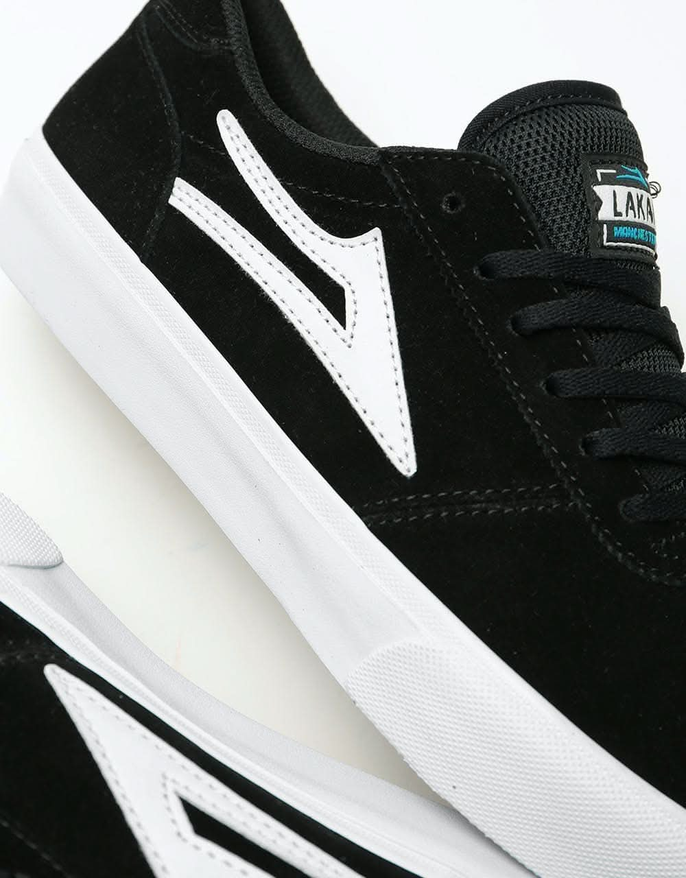 Lakai Manchester Skate Shoes - Black Suede