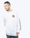 Independent Shear L/S T-Shirt - White