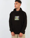 Route One Throwback Pullover Hoodie - Black