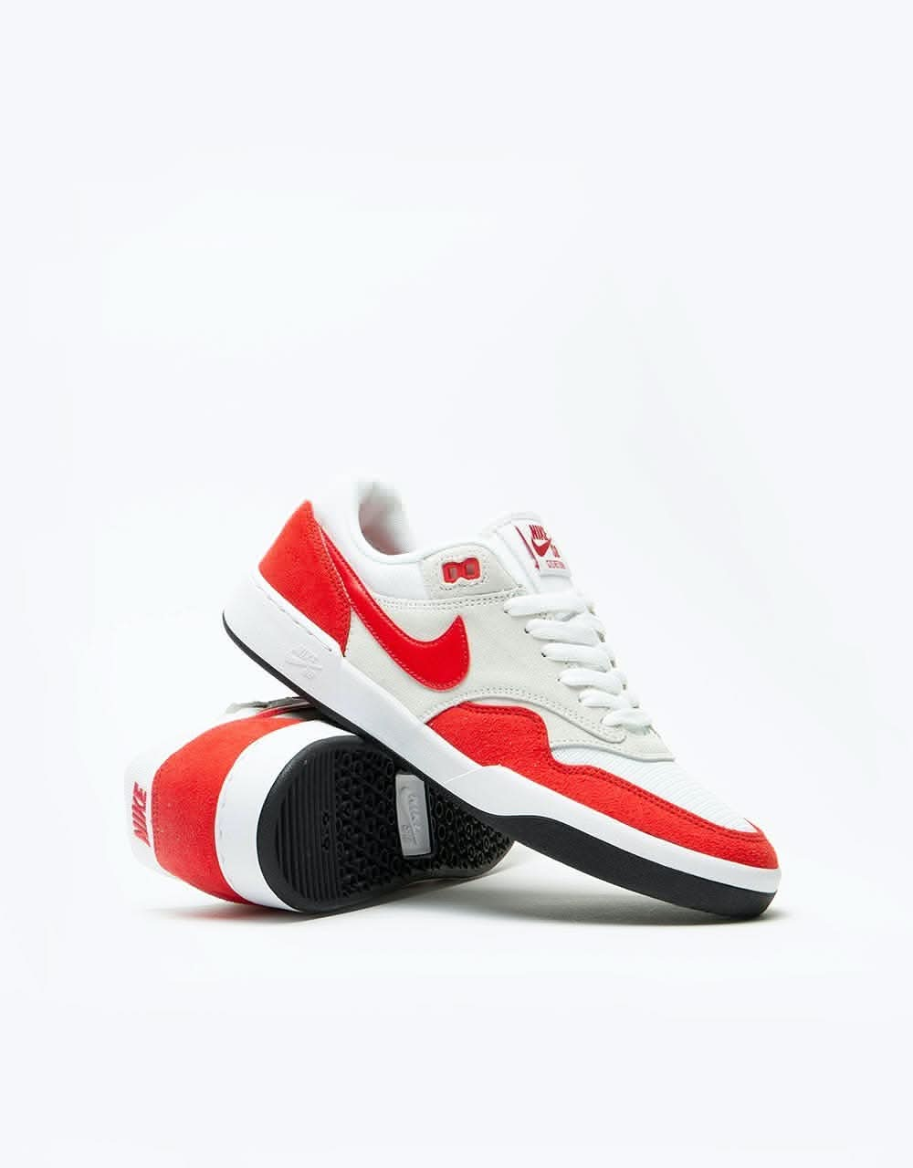 Nike SB GTS Return Premium Skate Shoes - Sport Red/Sport Red-Pure Platinum-Black