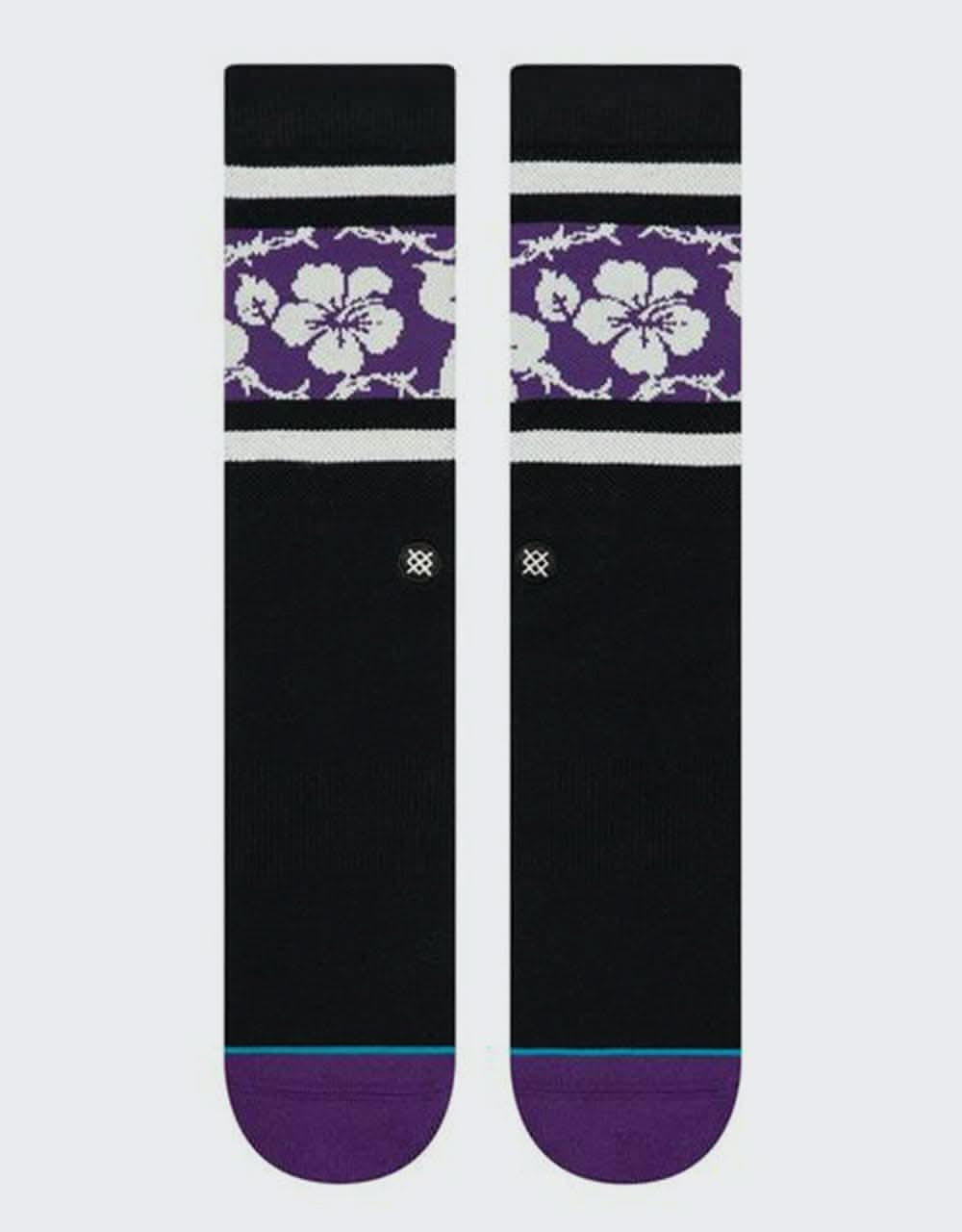 Stance Classic Crew Barbed Aloha Socks - Black