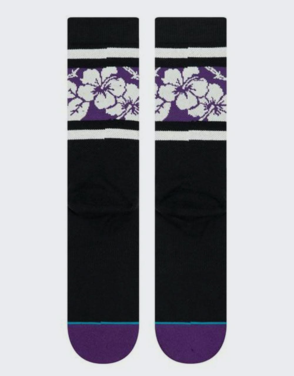 Stance Classic Crew Barbed Aloha Socks - Black