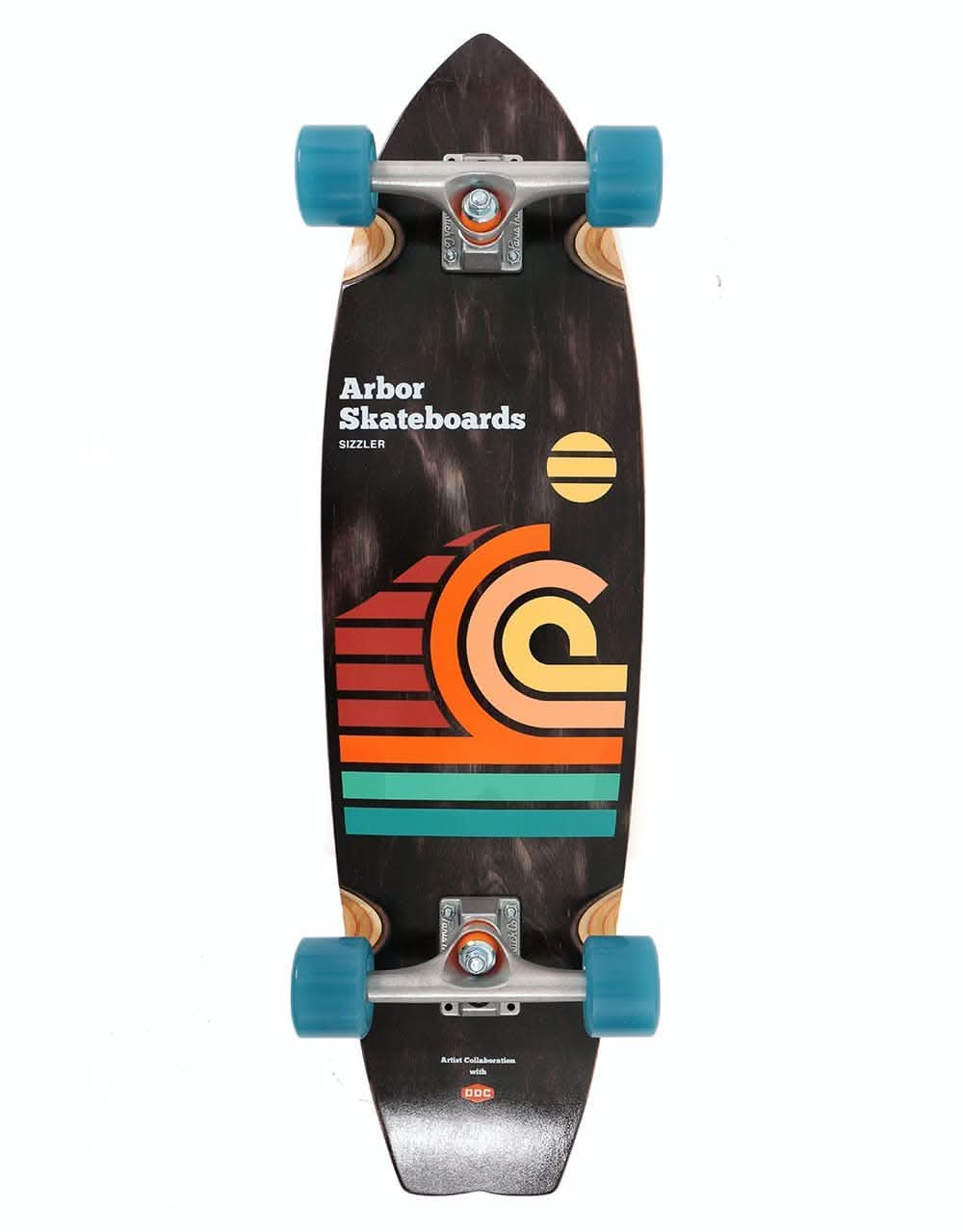 Arbor Artist Draplin Sizzler Cruiser - 8.375" x 37"