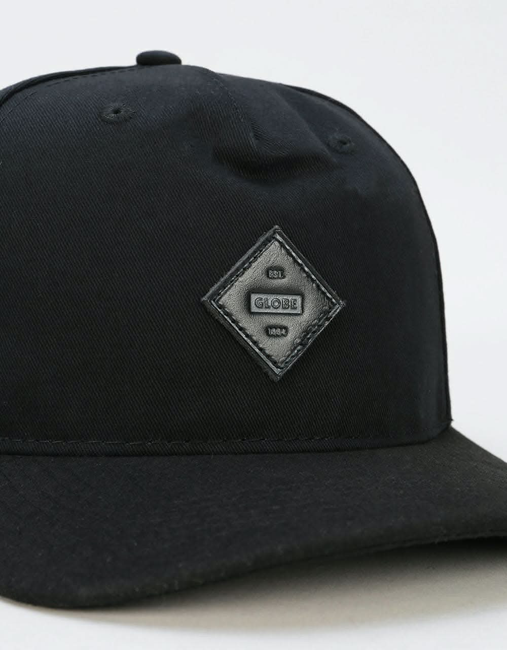 Globe Gladstone II Snapback Cap - Black/Black