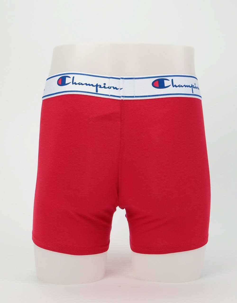 Champion Legacy Plain Boxer Shorts  2-Pack - Red/Royal Blue