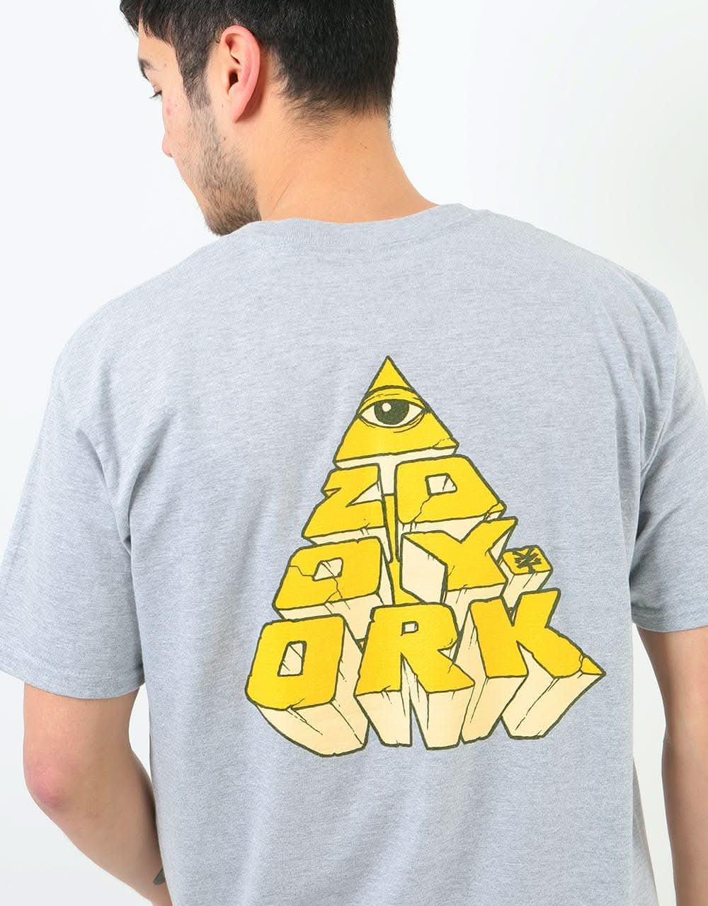 Zoo York All Seeing T-Shirt - Grey Heather