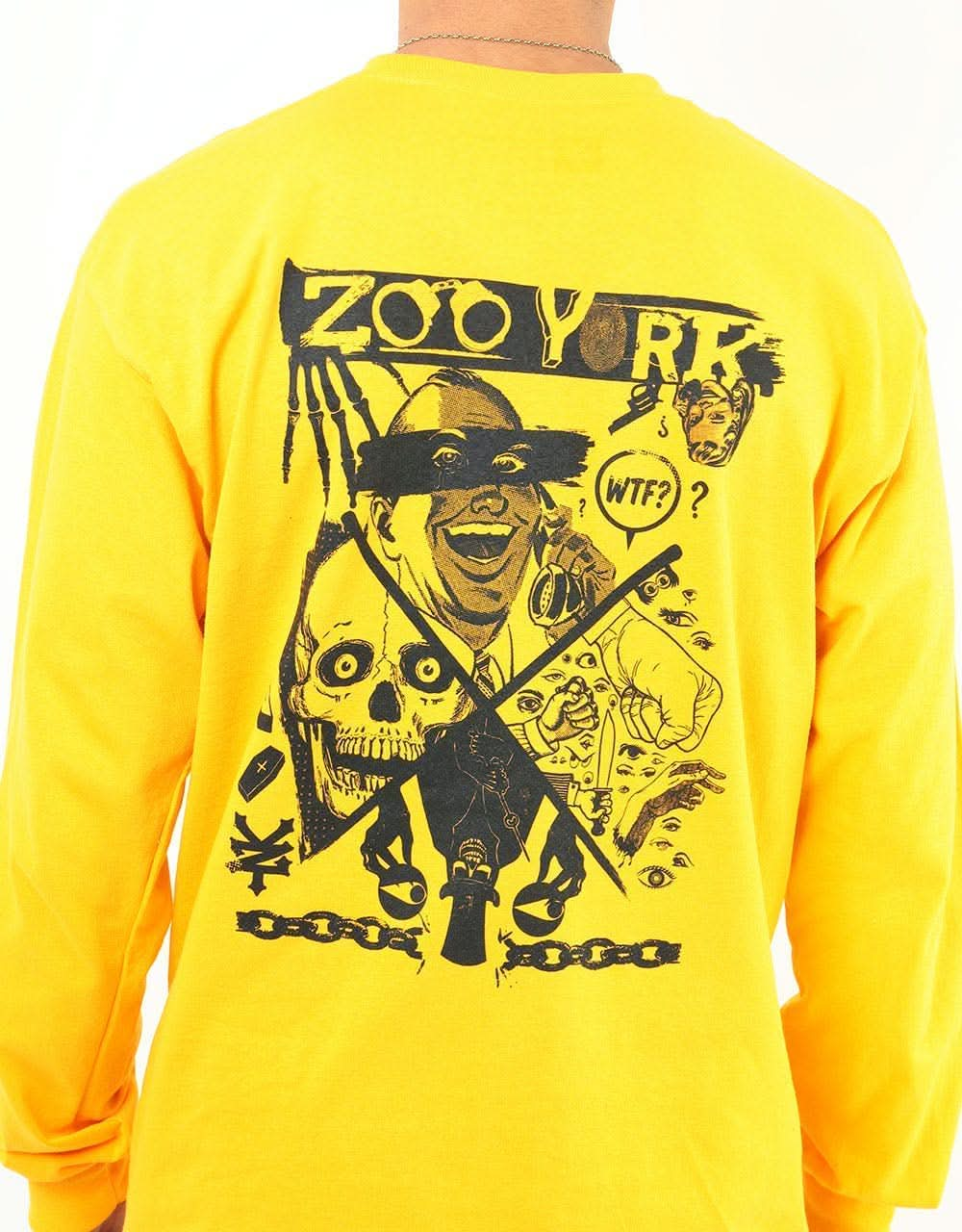 Zoo York WTF L/S T-Shirt - Gold