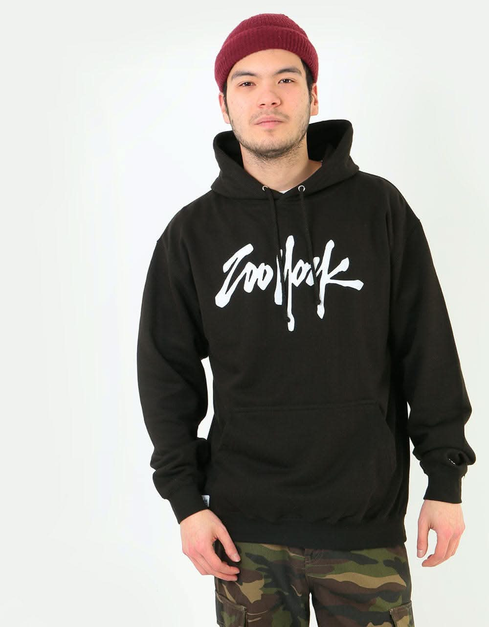 Zoo York Rego Pullover Hoodie - Black