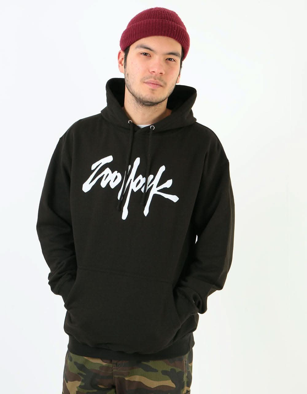 Zoo York Rego Pullover Hoodie - Black