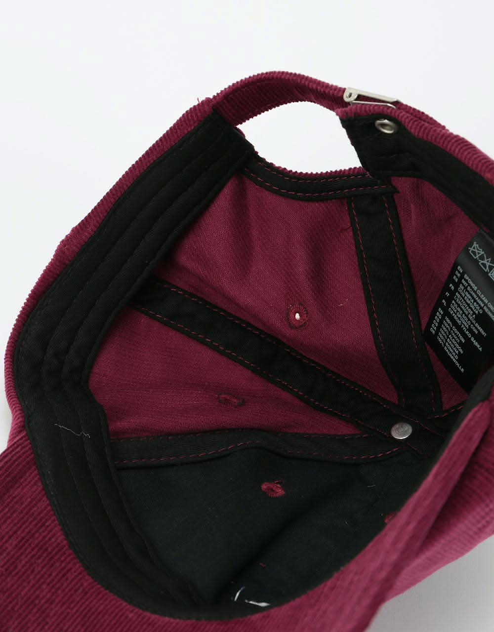 Zoo York Core Logo Corduroy Cap - Burgundy