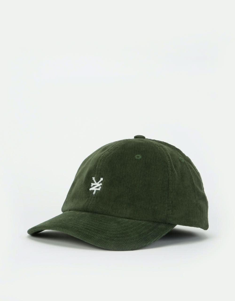 Zoo York Core Logo Corduroy Cap - Dark Olive