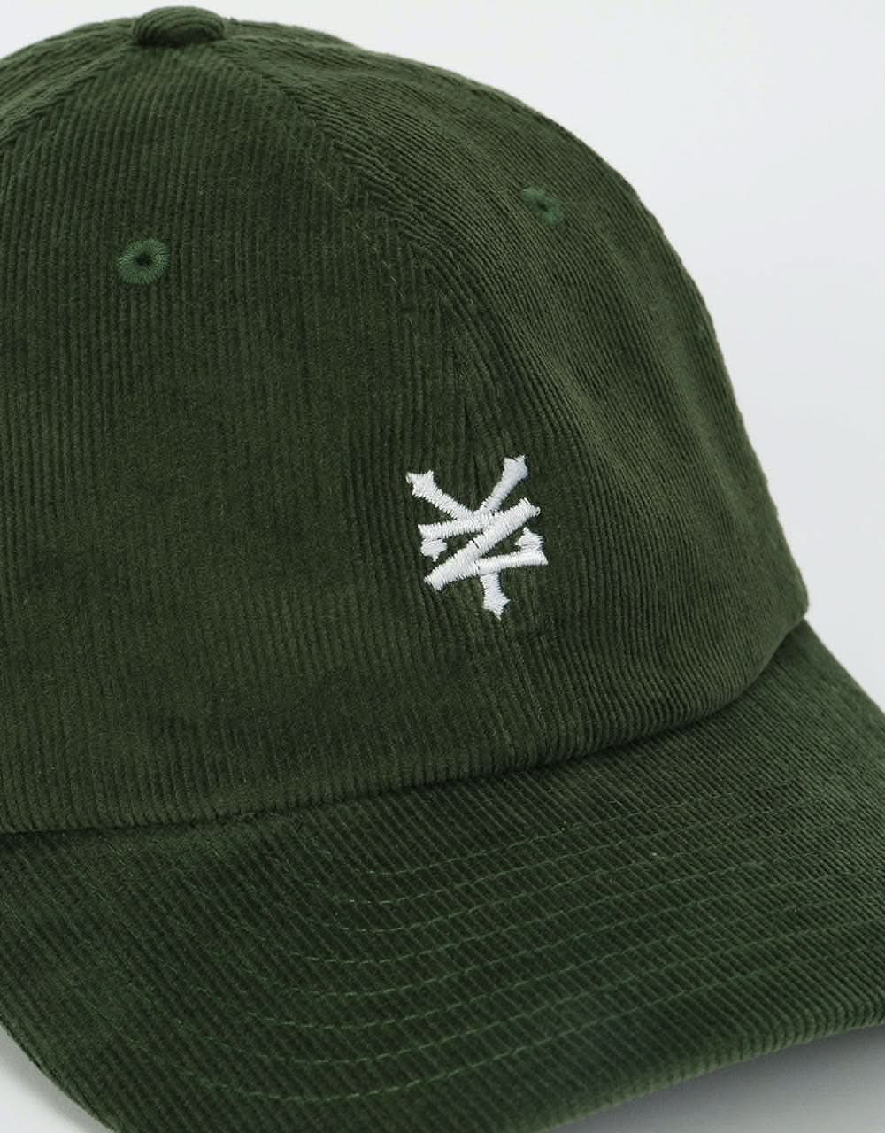 Zoo York Core Logo Corduroy Cap - Dark Olive