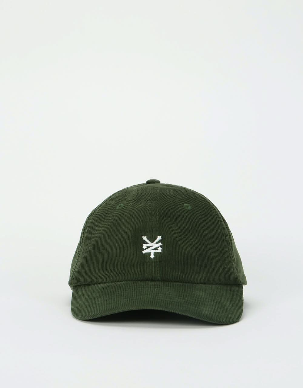 Zoo York Core Logo Corduroy Cap - Dark Olive