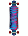 Santa Cruz Dot Reflection Drop Down Longboard  - 40" x 10"