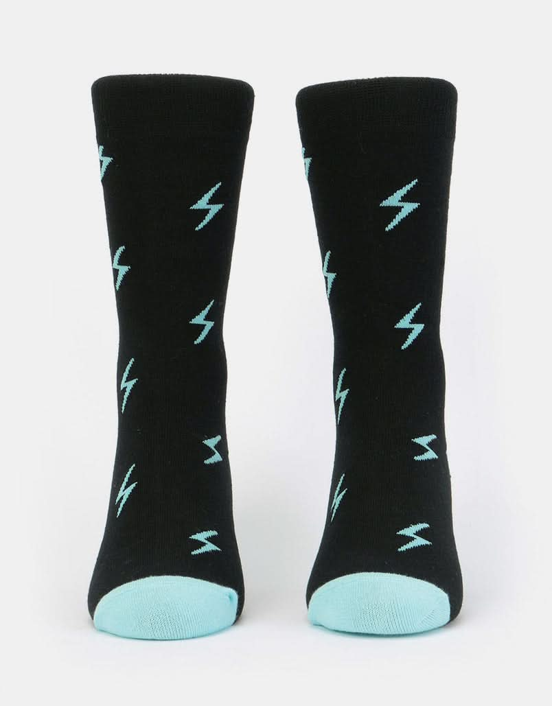 Route One Bolt Socks - Black