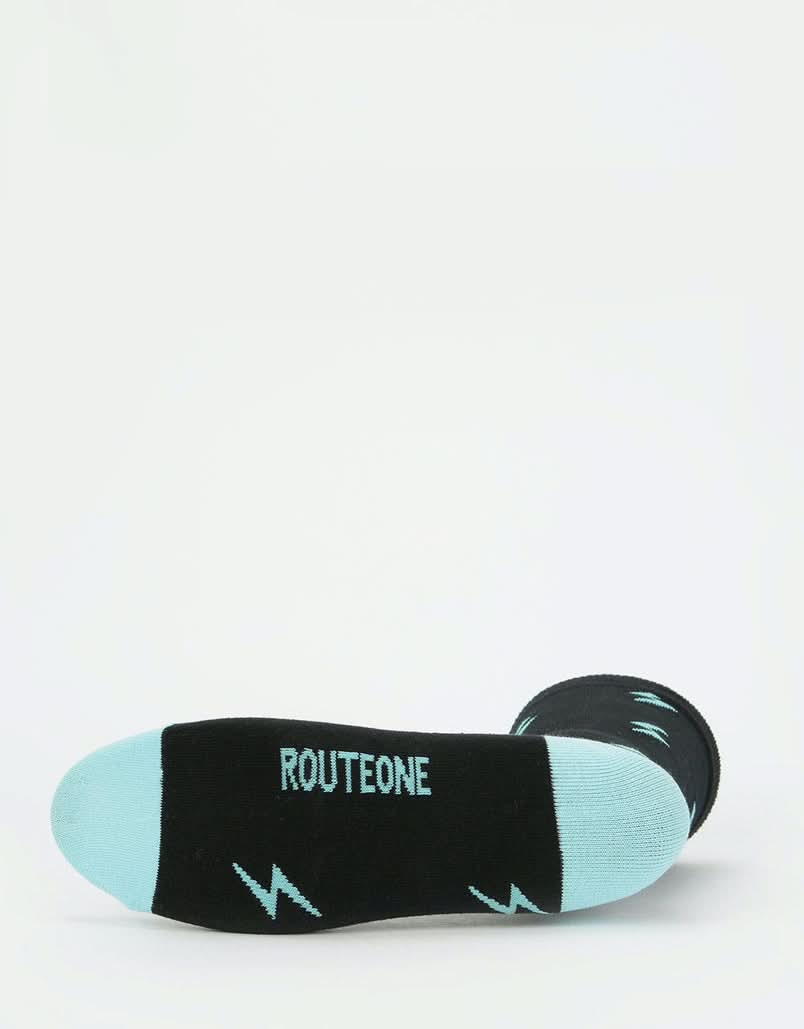 Route One Bolt Socken – Schwarz