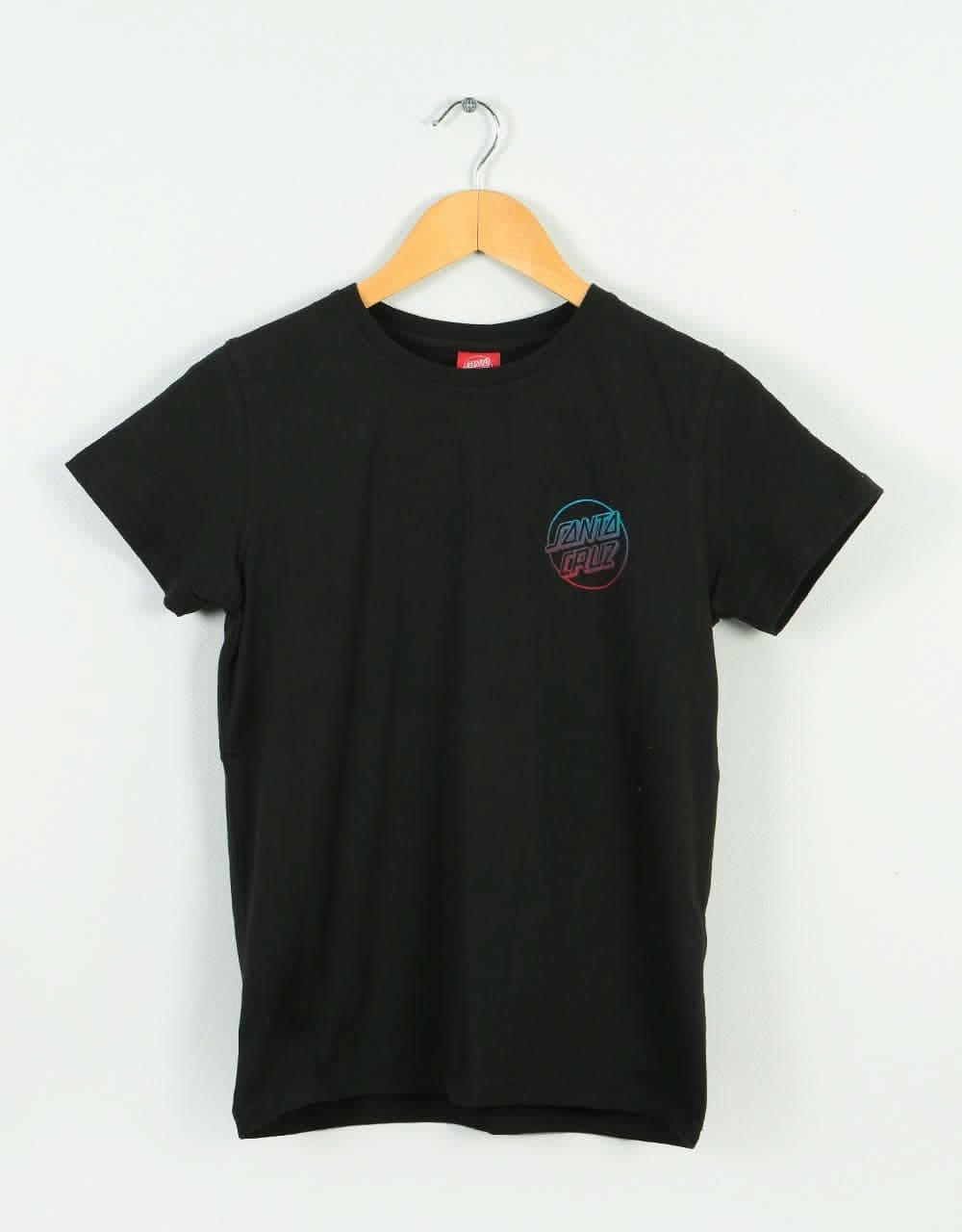 Santa Cruz Fade Hand Kids T-Shirt - Black