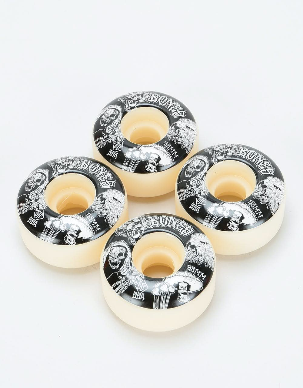 Bones x French Night Watch Standard V1 STF Skateboard Wheel - 53mm