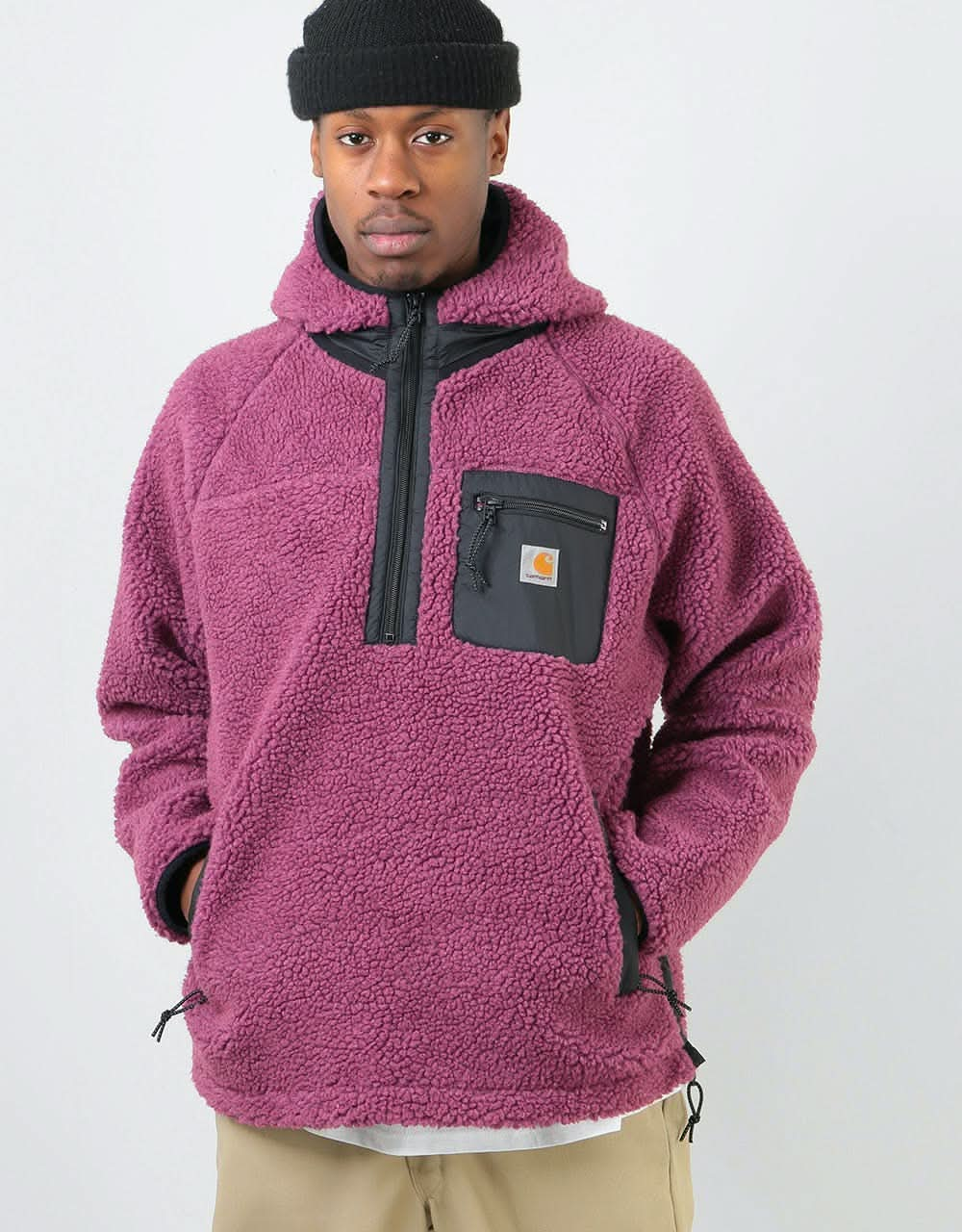 Carhartt WIP Prentis Pullover - Dusty Fuchsia