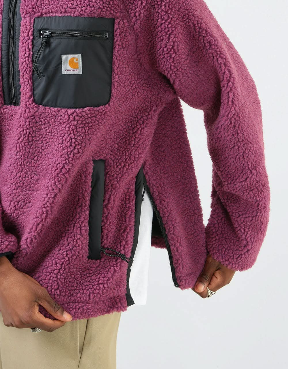 Carhartt WIP Prentis Pullover - Dusty Fuchsia