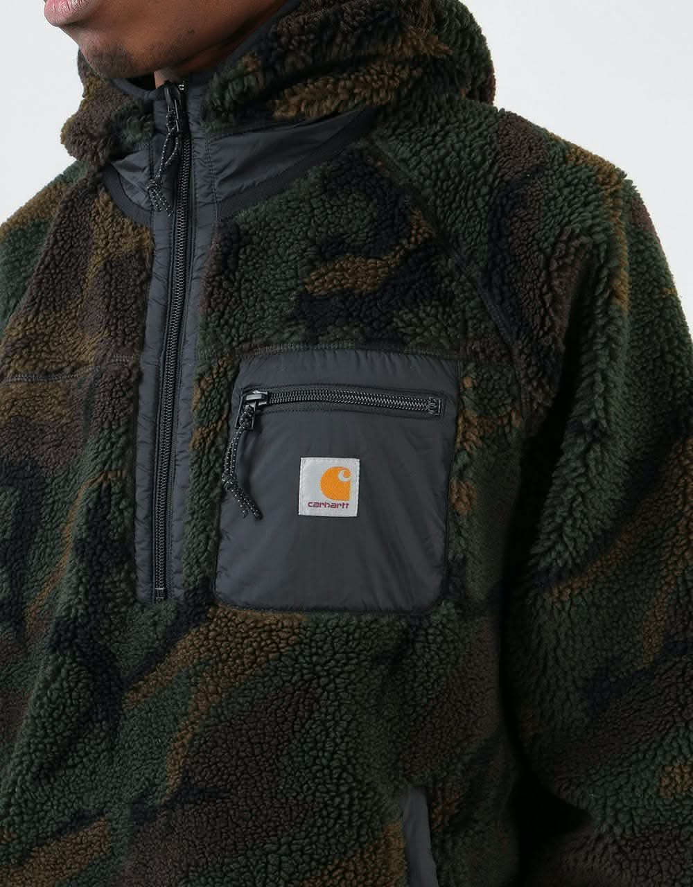 Carhartt WIP Prentis Pullover - Camo Evergreen