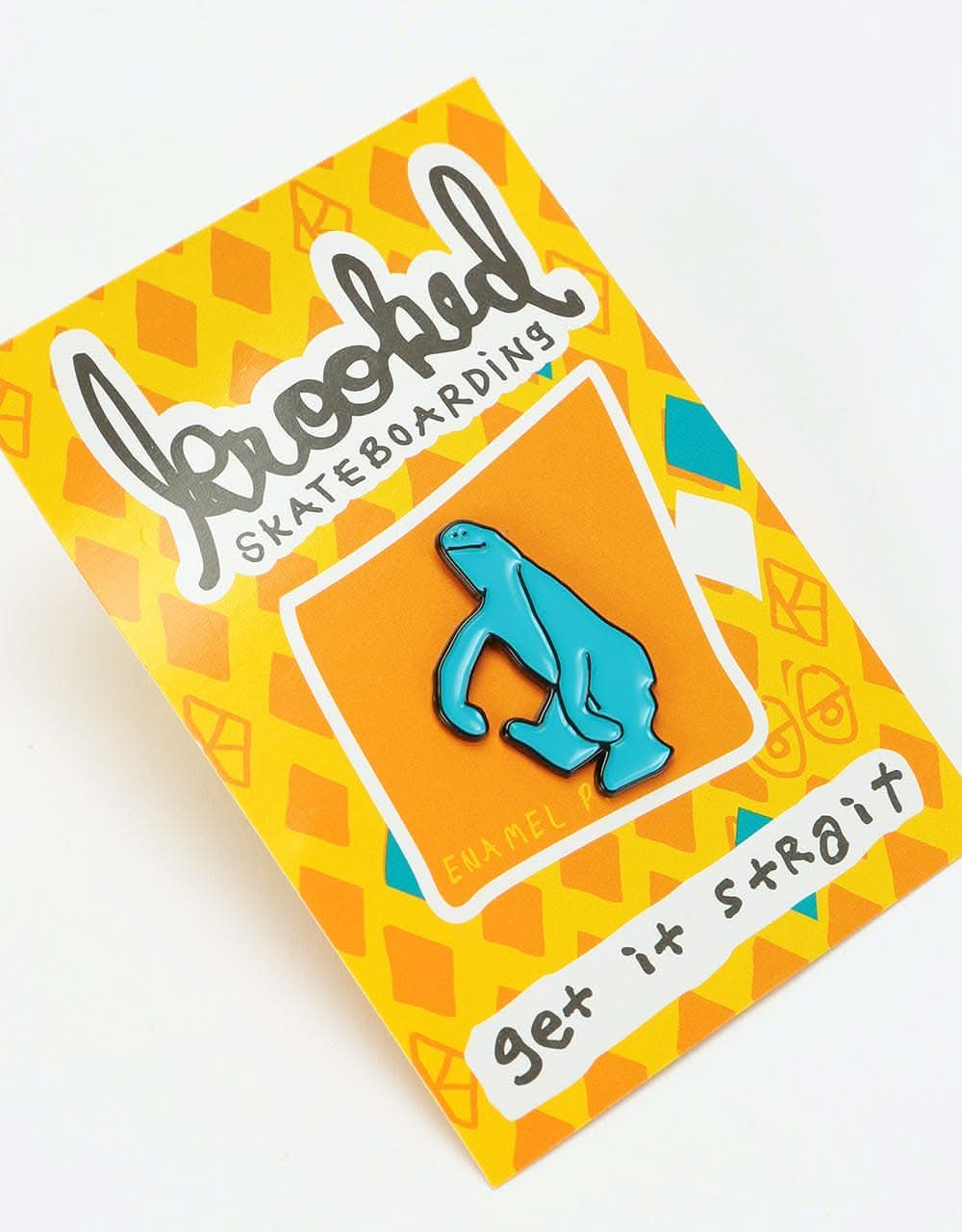 Krooked Shmoo Pin - Blue/Black