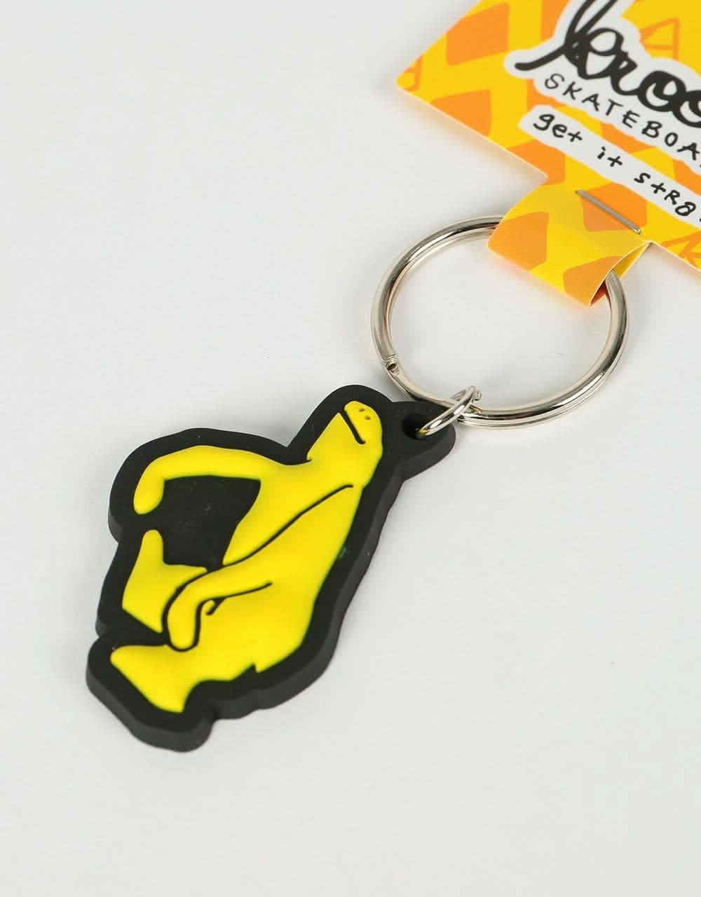 Krooked Shmoo Keychain - Yellow