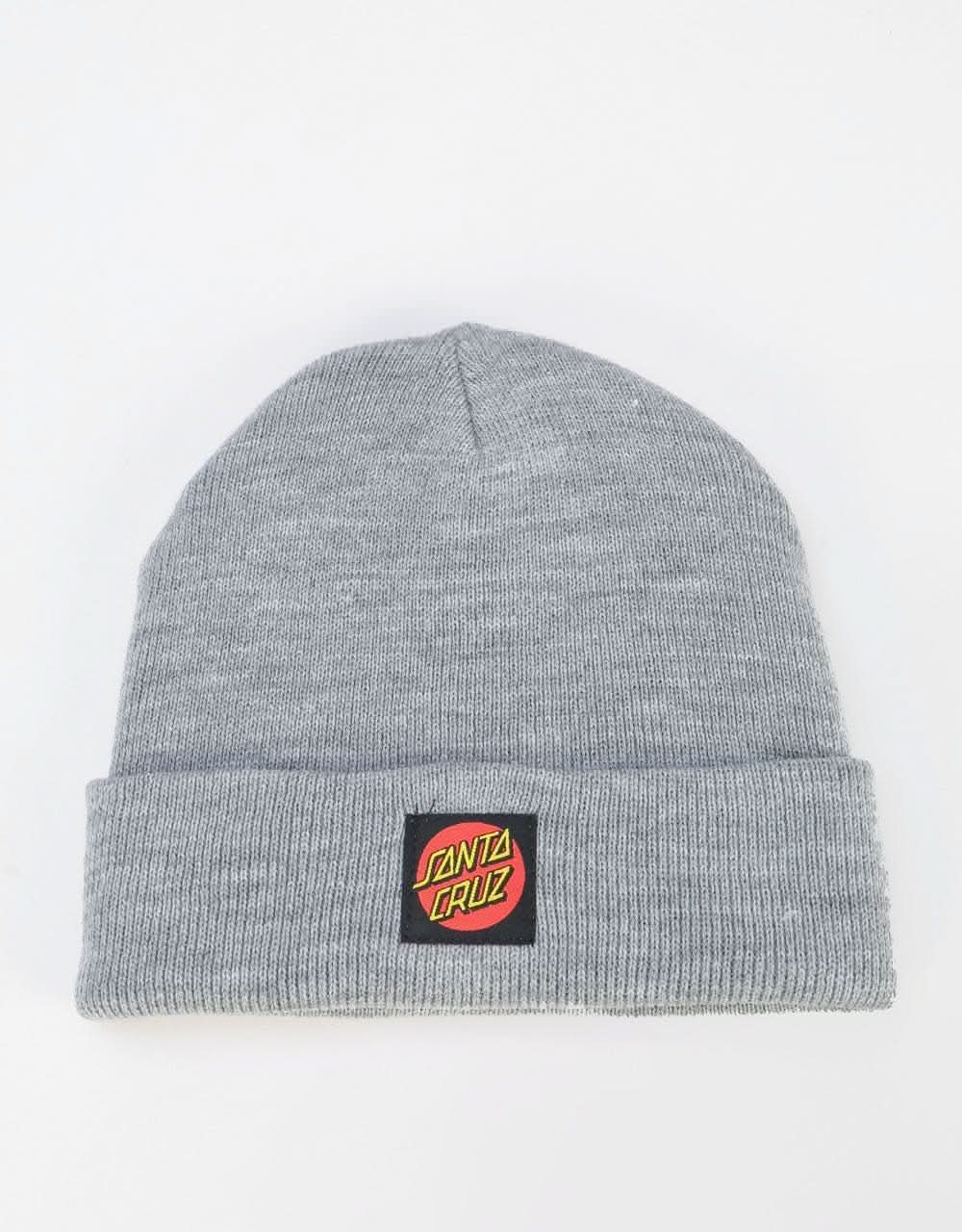 Santa Cruz Classic Label Dot Beanie - Dark Heather