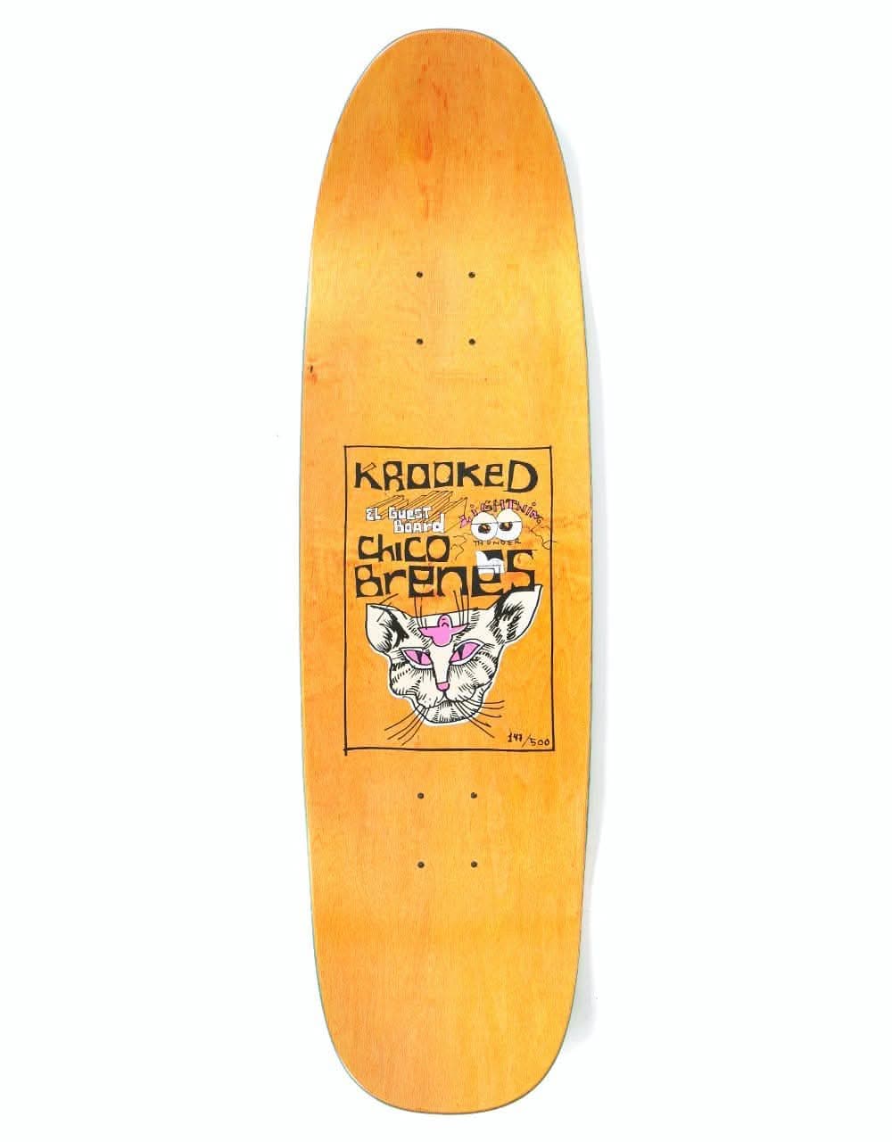 Krooked Chico Brenes Guest Pro Skateboard Deck - 9"