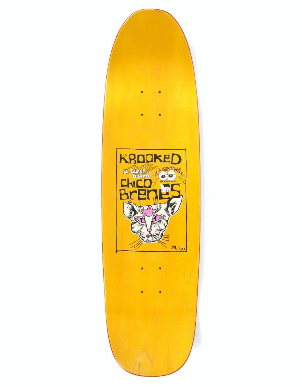 Krooked Chico Brenes Guest Pro Skateboard Deck - 9"