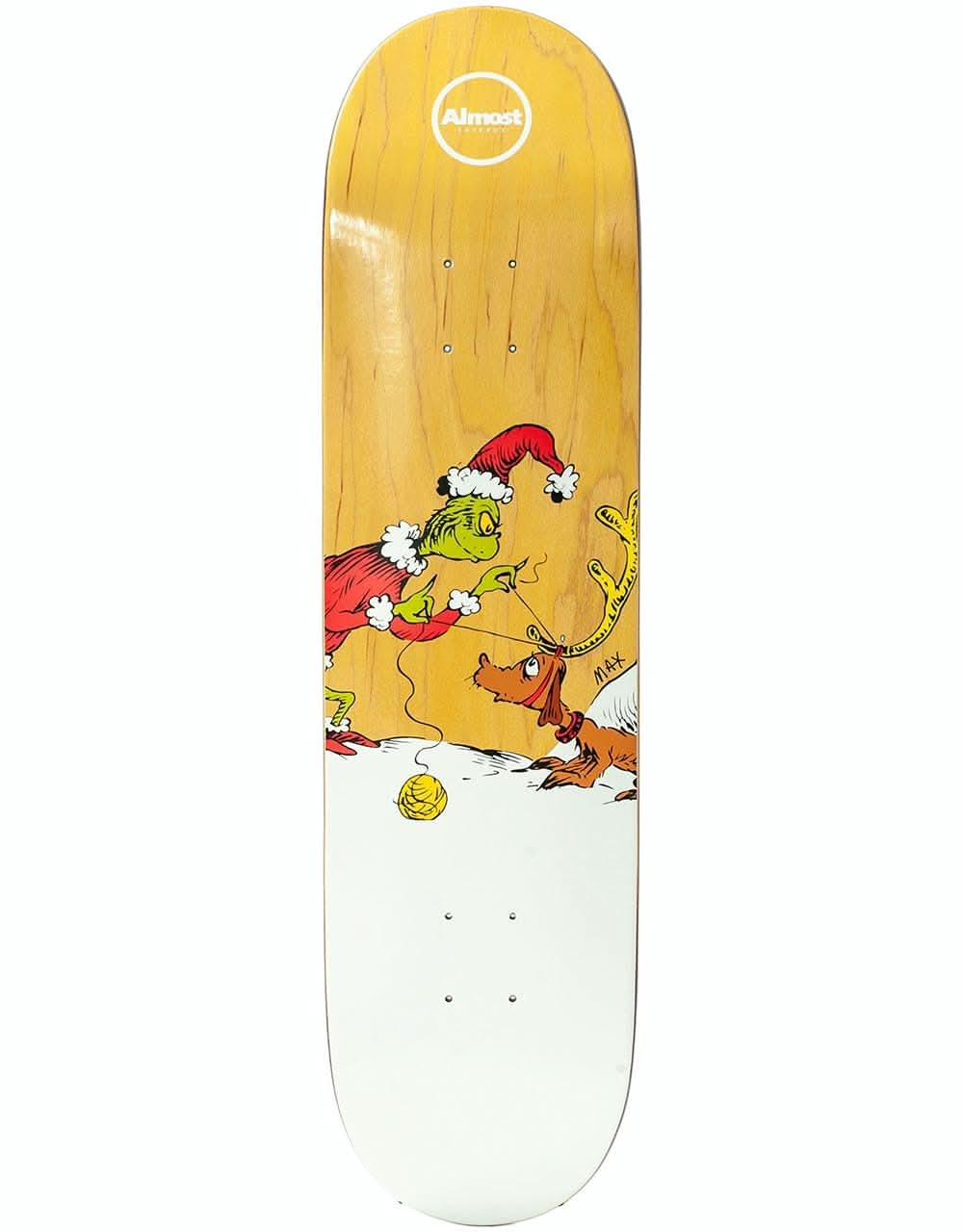 Almost x The Grinch Geronzi R7 Skateboard Deck - 8"