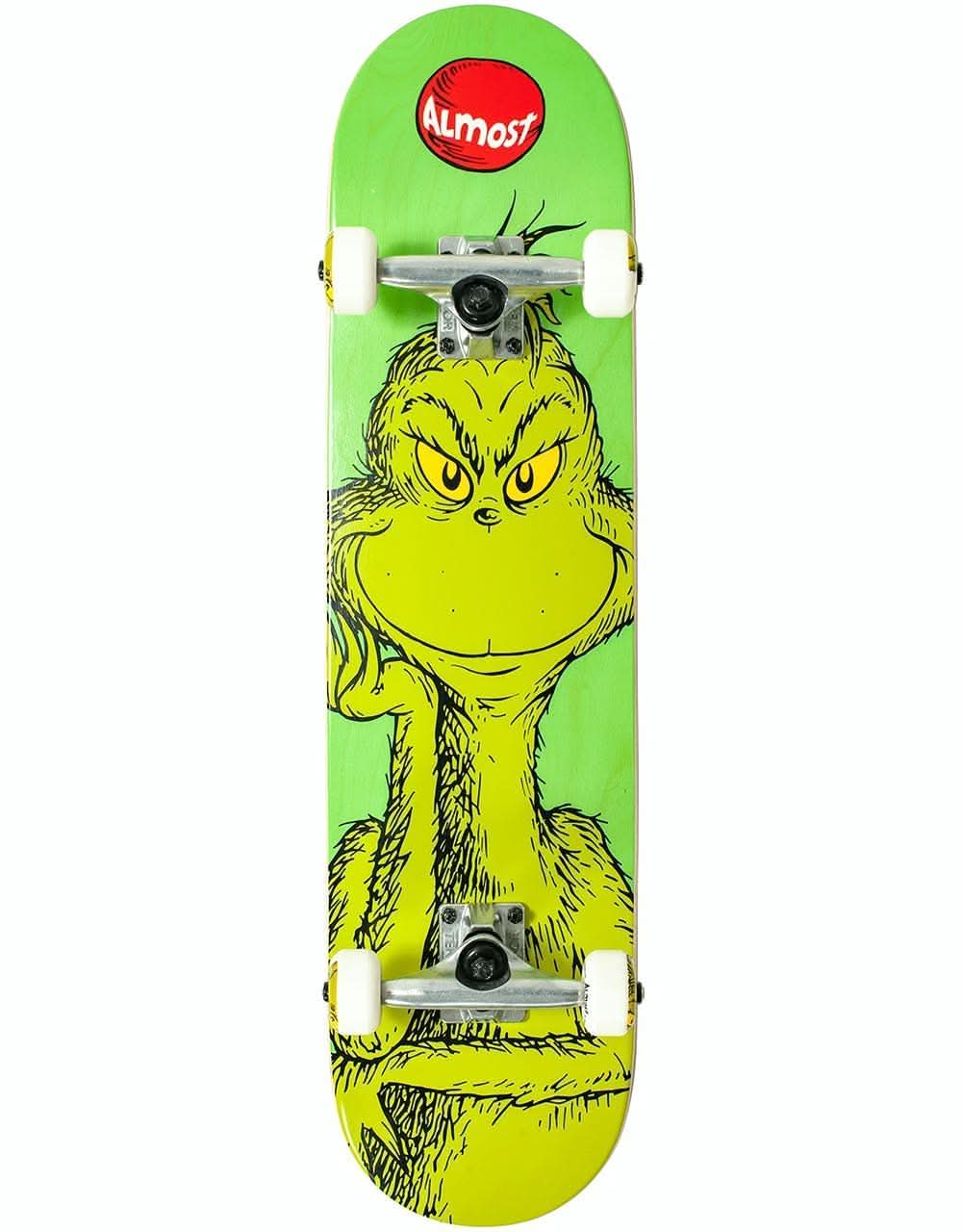 Almost x The Grinch Complete Skateboard - 7.75"