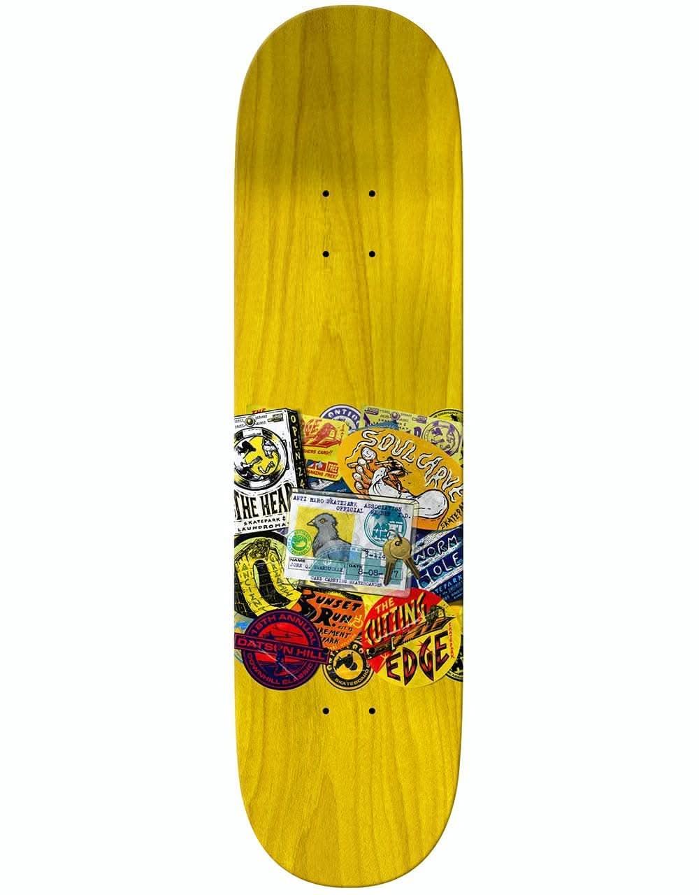 Anti Hero Cardiel Park Board Round 2 Skateboard Deck - 8.38"