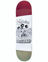 Krooked Worrest Truths Twintail Skateboard Deck - 8.3"