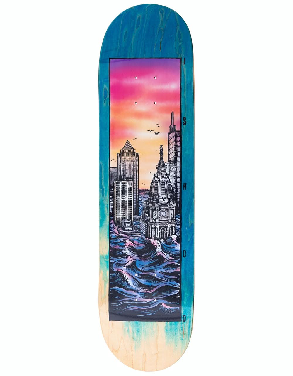 Real Ishod Flooded Skateboard Deck - 8.18"