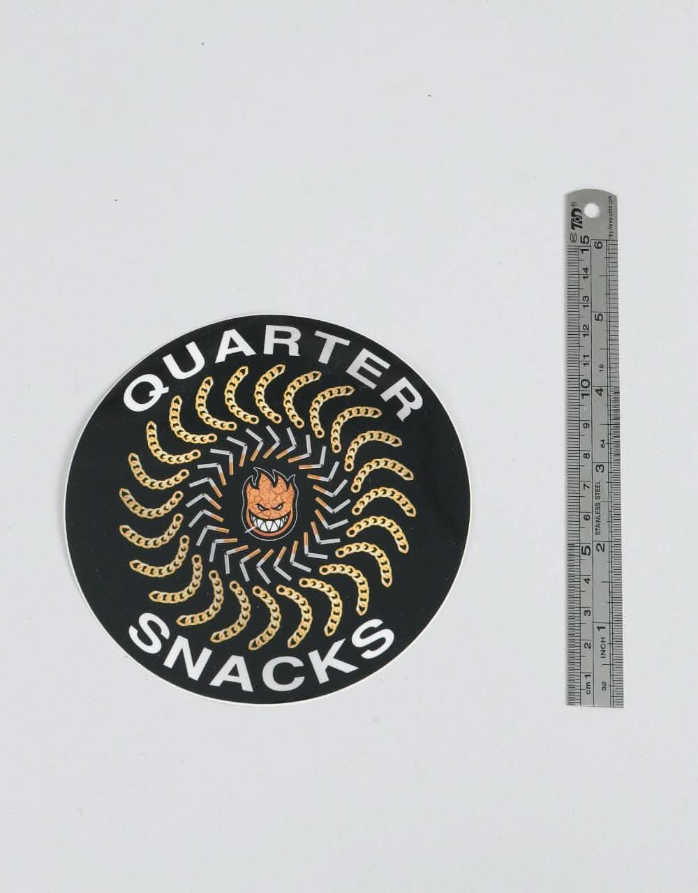 Spitfire x Quartersnacks Classic Sticker