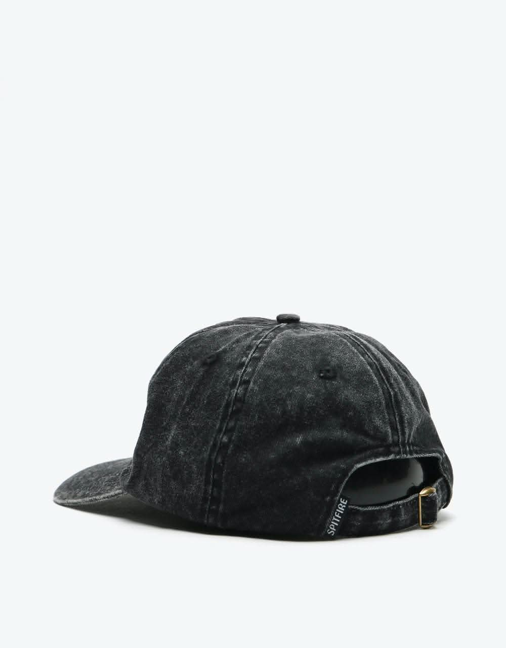 Spitfire Classic 87' Swirl Cap - Washed Black/White