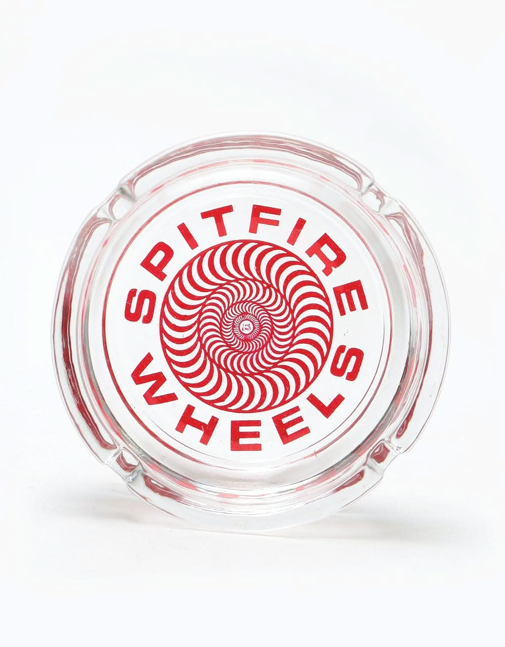 Spitfire Classic 87 Swirl Ashtray - Glass/Red