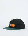 Butter Goods x FTC Flag 6 Panel Cap - Black/Forest