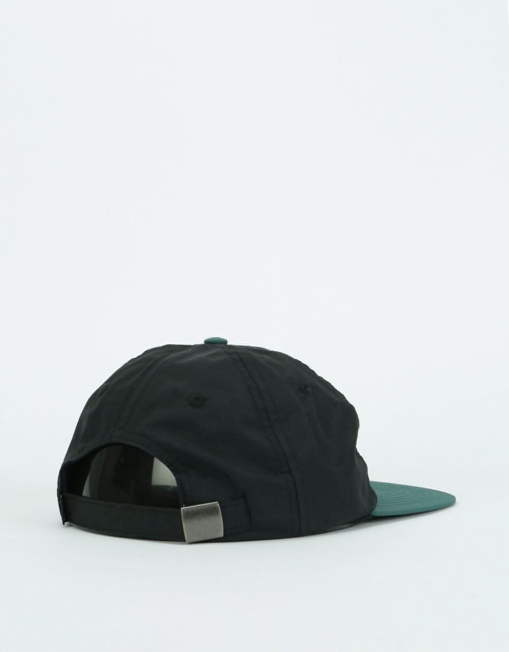 Butter Goods x FTC Flag 6 Panel Cap - Black/Forest