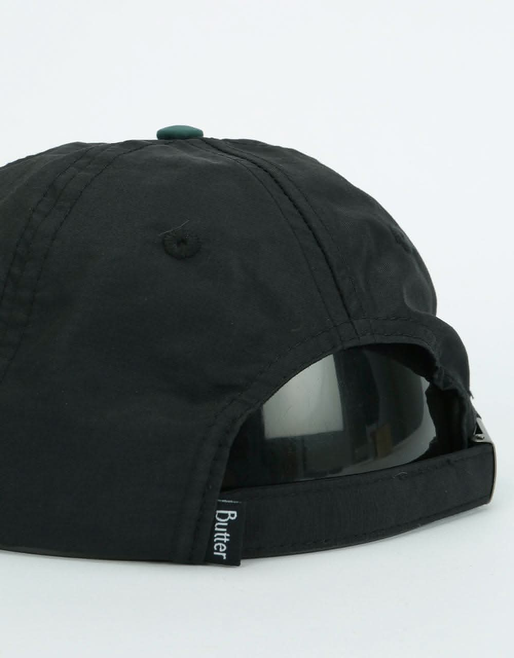 Butter Goods x FTC Flag 6 Panel Cap - Black/Forest