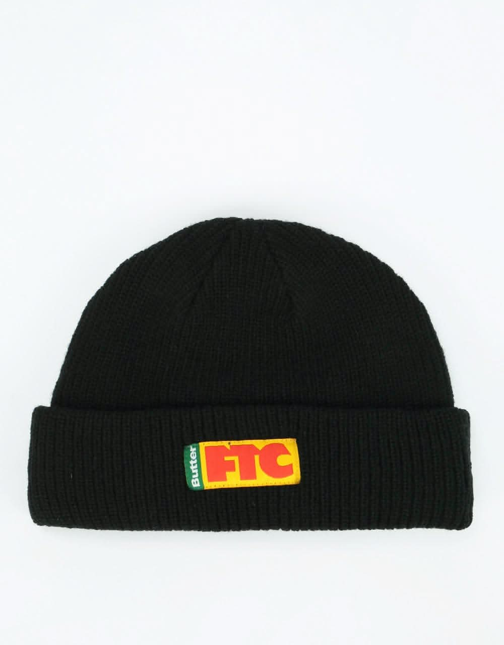 Butter Goods x FTC Flag Wharfie Beanie - Black