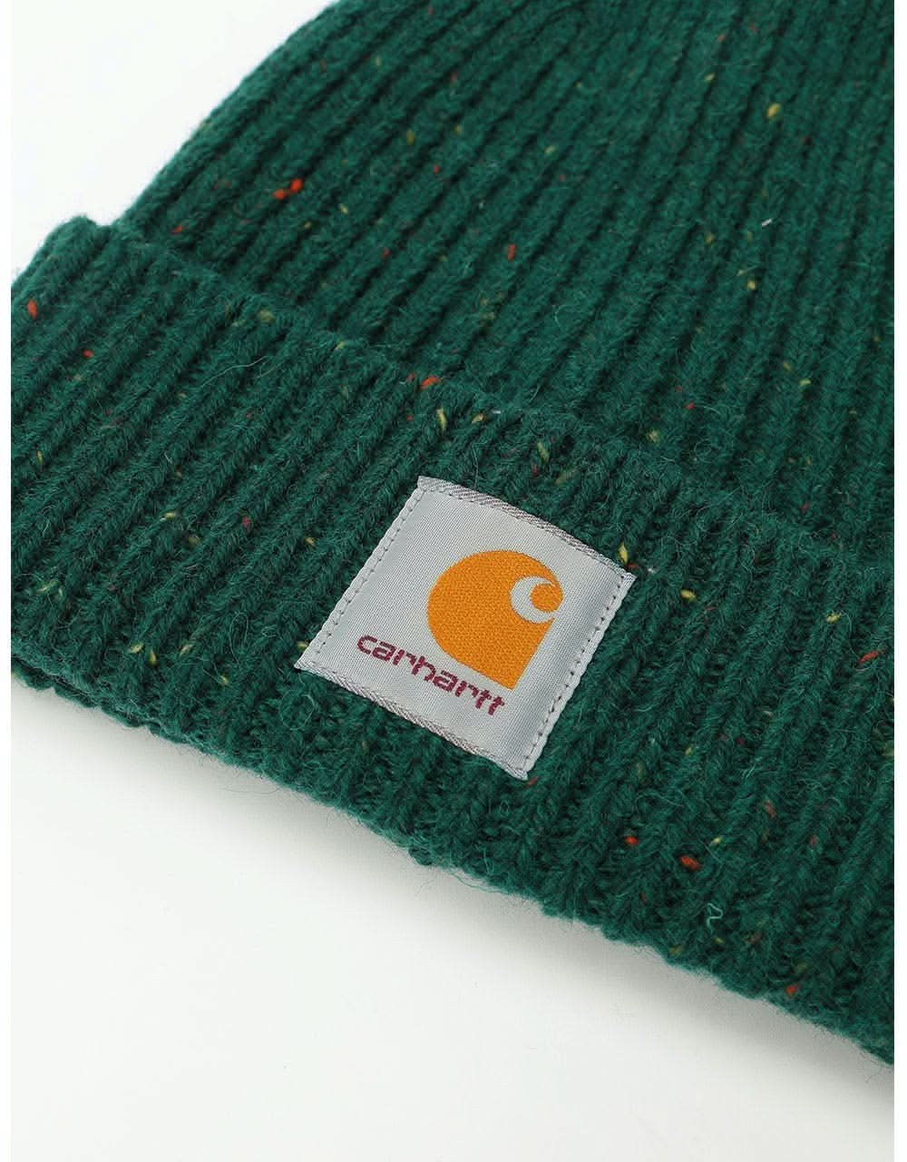 Carhartt WIP Anglistic Beanie  - Dark Fir Heather