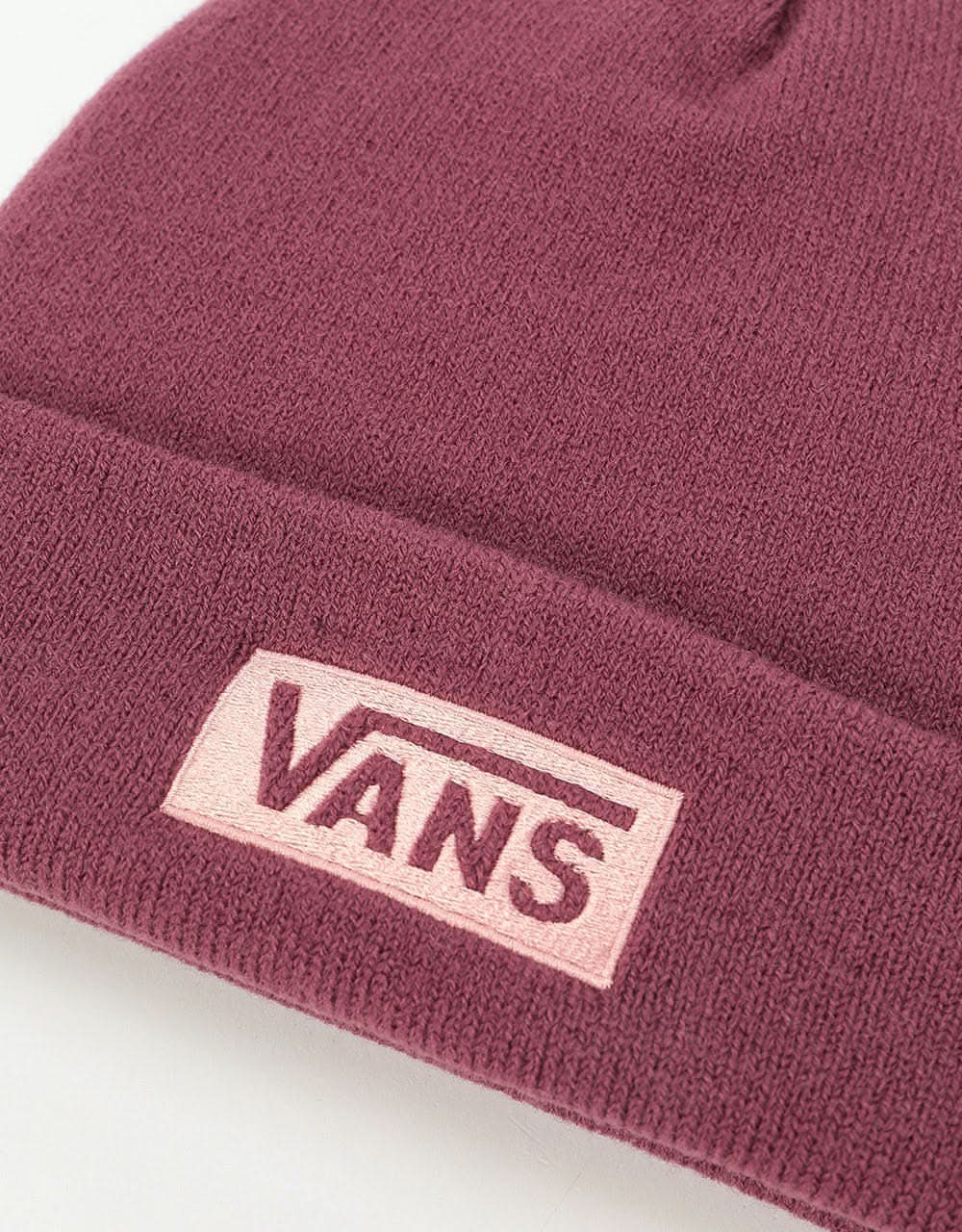 Vans Breakin Curfew Beanie - Prune/Nostalgia Rose